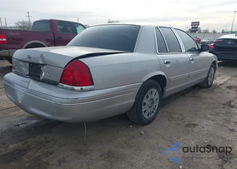 2004 Ford Crown Victoria Lx из США, поврежденный, VIN 2FAFP74W84X115178